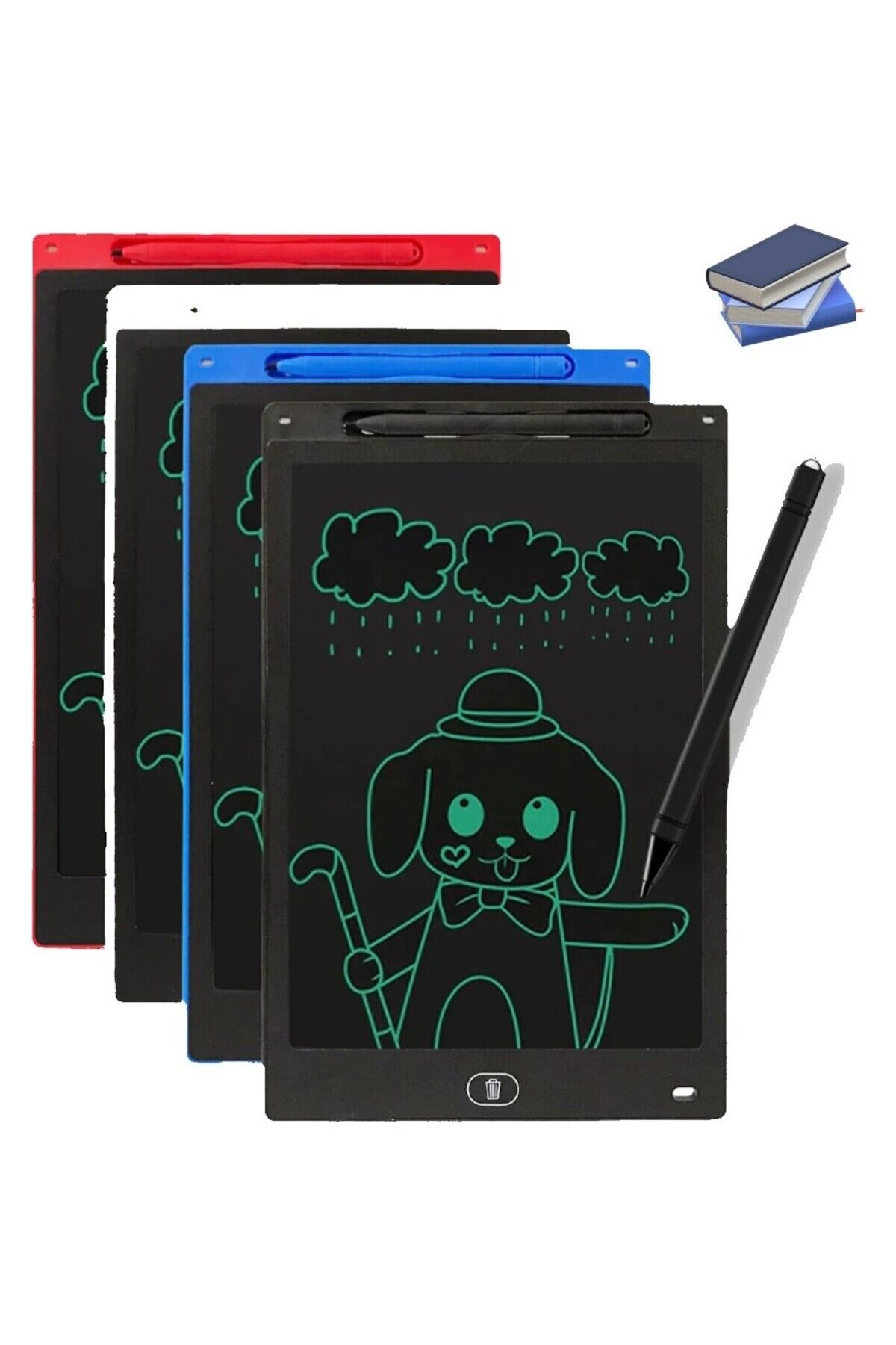 Palo Santo Digital Çocuk Yazı Tahtası Çizim Tableti Lcd Ekran Grafik 8.5 Inç Ekran J.b