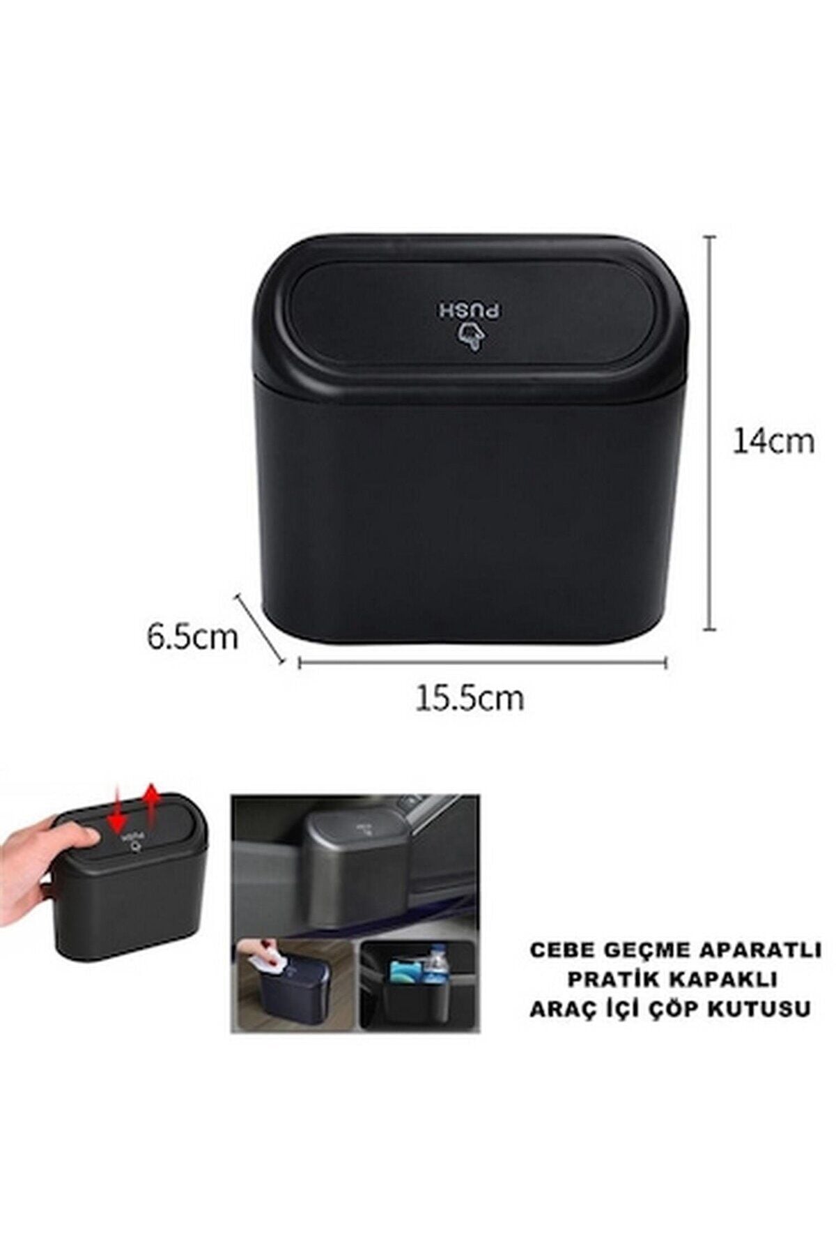 Hyundaı I30 1.6 Crdi Team Euro5  Araca Uygun Araç Içi Çöp Kovası