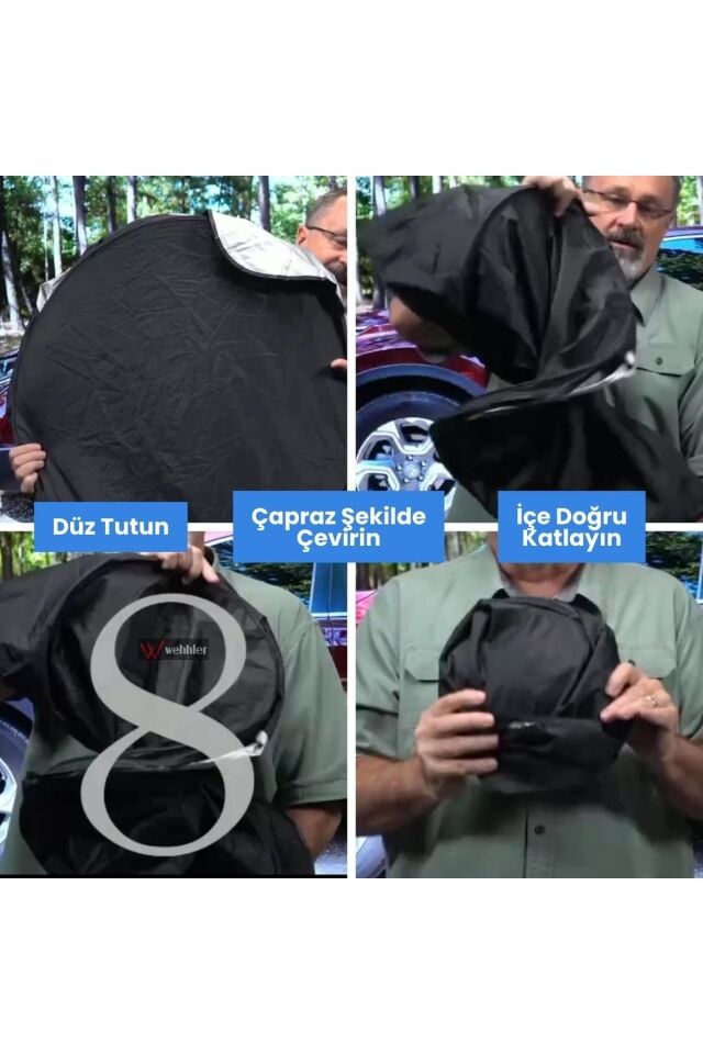 Volkswagen Passat 2.0 Tdı Bmt 190 Hıghlıne Dsg Oto Ön Cam Güneşliği - Numaratör Hediyeli