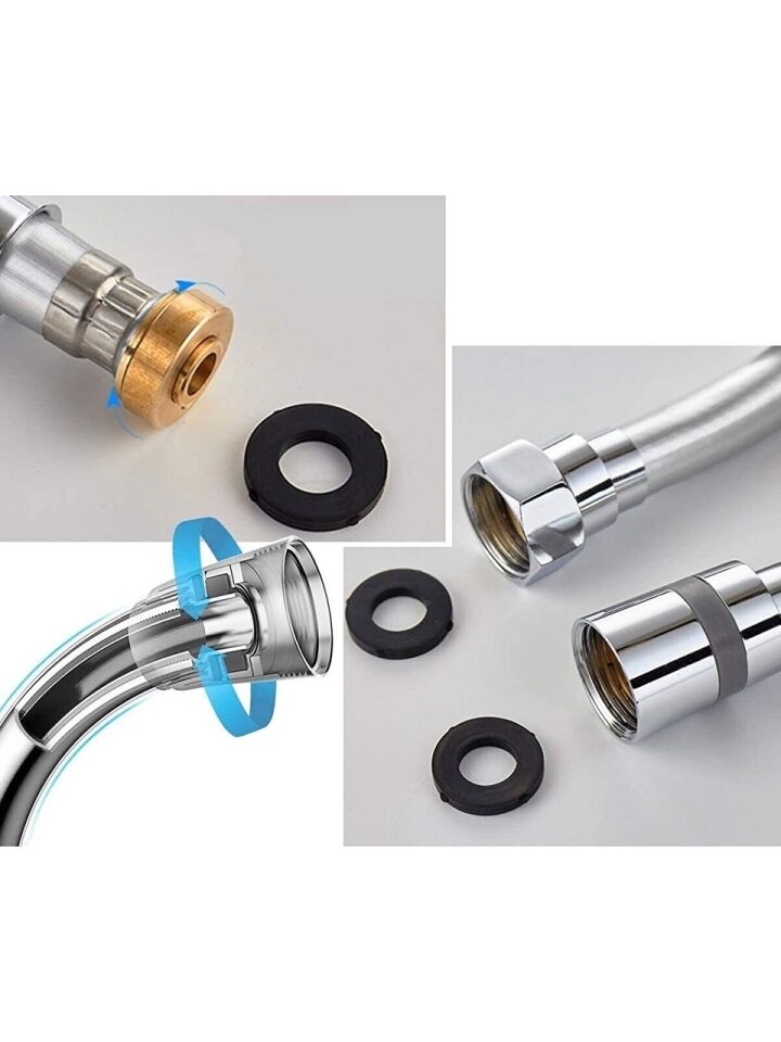 Yüksek Kalite Yırtılmaz Kırılmaz Patlamaz Pvc Kaplama Bilyeli Duş Banyo Hortum Spiral