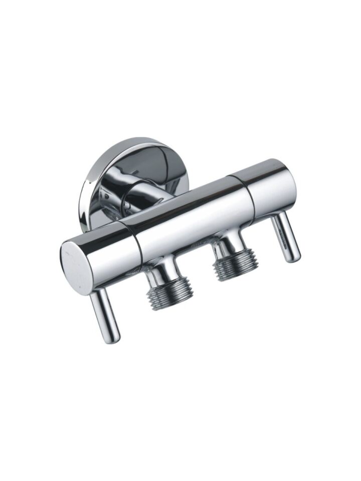 Çift Çıkışlı Dual Lüx Taharet Musluğu