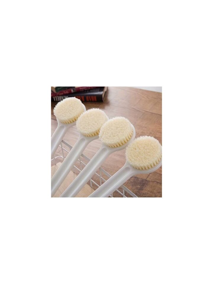 Banyo Fırçası Uzun Saplı Banyo Fırçası Banyo Fırçası Yumuşak Kıllı 1 Adet