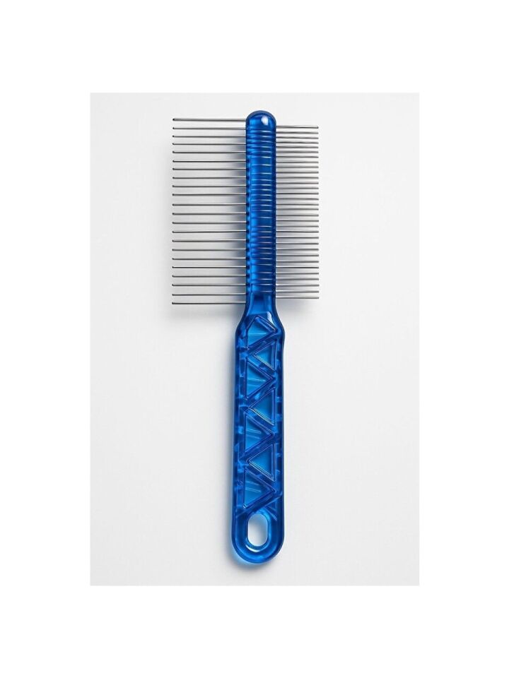 Çift Taraflı Kıtık Açıcı Tarak – Kedi ve Köpekler Için Tüy Açıcı Fırça 1 Adet