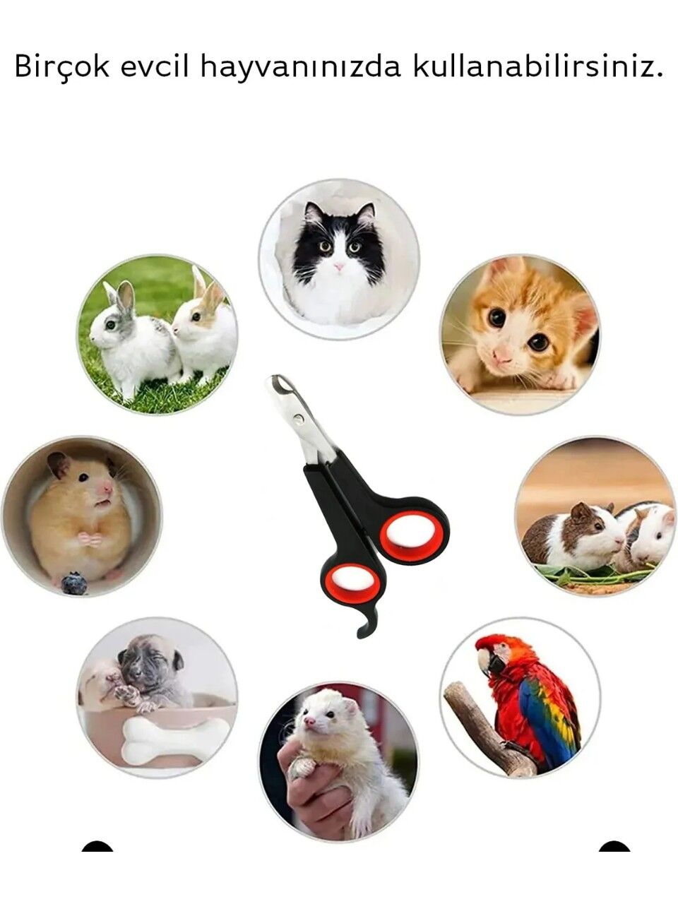 Evcil Hayvanlar Için Tırnak Makası/ Kedi Köpek Pet Tırnak Makası