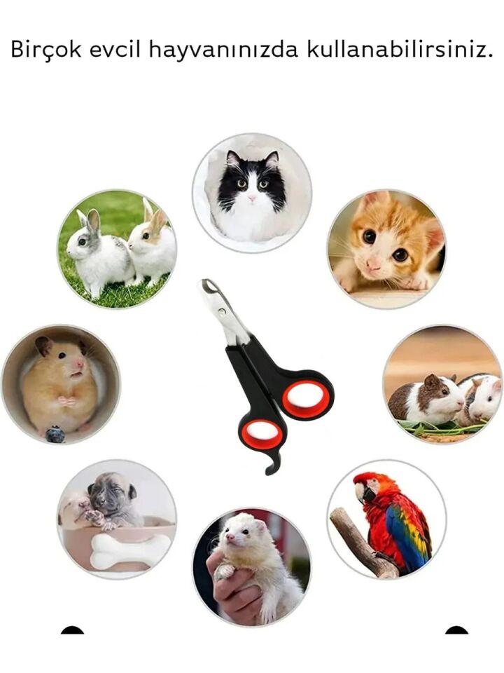 Evcil Hayvanlar Için Tırnak Makası/ Kedi Köpek Pet Tırnak Makası