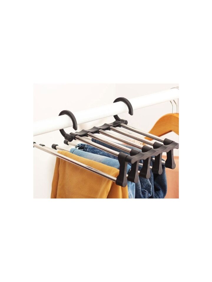 Pantolon Askılık 5 Li Hareketli Askı