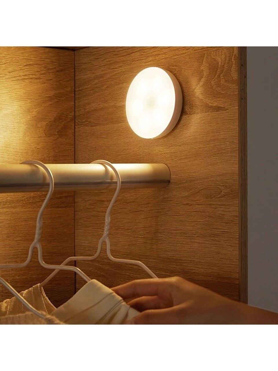 Şarjlı Sensörlü Kablosuz LED Kabin Aydınlatma Mıknatıslı 4000K