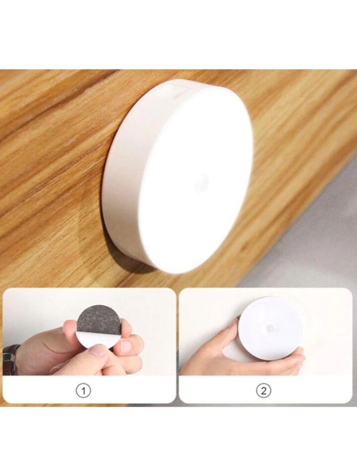 Şarjlı Sensörlü Kablosuz LED Kabin Aydınlatma Mıknatıslı 4000K