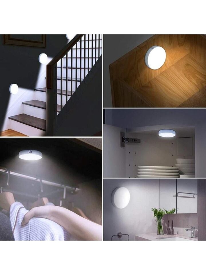 Şarjlı Sensörlü Kablosuz LED Kabin Aydınlatma Mıknatıslı 4000K