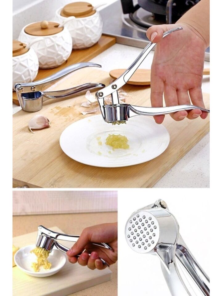 Paslanmaz Çelik Sarımsak Ezici
