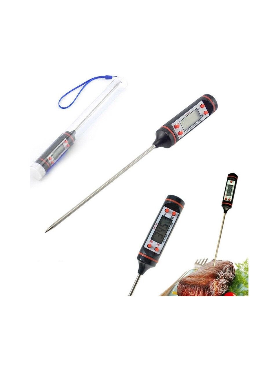 Yemek,et, Gıda Dijital Sıcaklık Ölçer / Dijital Gıda Termometresi