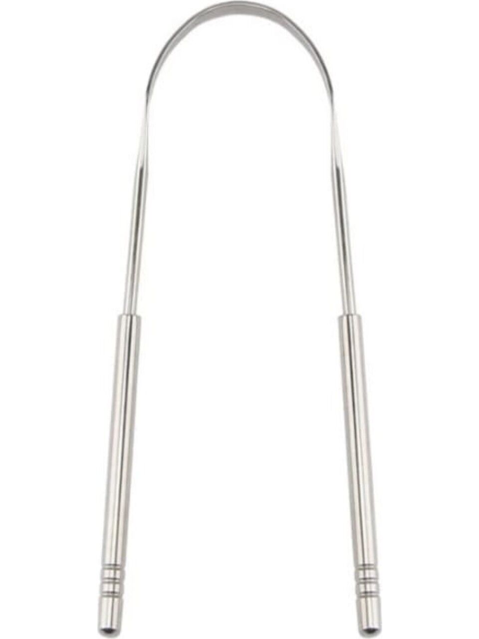 Metal Dil Sıyırıcı Dil Temizleyici Ve Temizleme Ağız Bakım Gümüş Hilal Çelik Paslanmaz Hijyenik