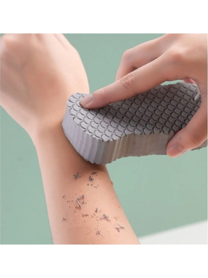 Banyo Vücut Duş Süngeri Sihirli Vücut Ölü Deri Sökücü Vücut Masaj Peeling Fırçası Süngeri