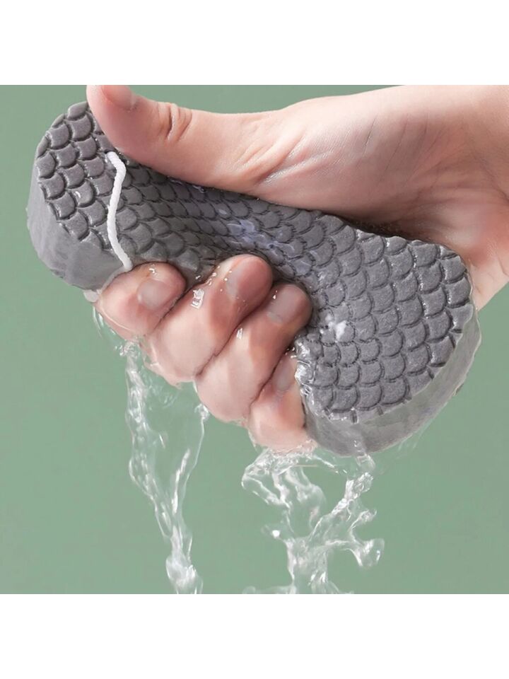 Banyo Vücut Duş Süngeri Sihirli Vücut Ölü Deri Sökücü Vücut Masaj Peeling Fırçası Süngeri