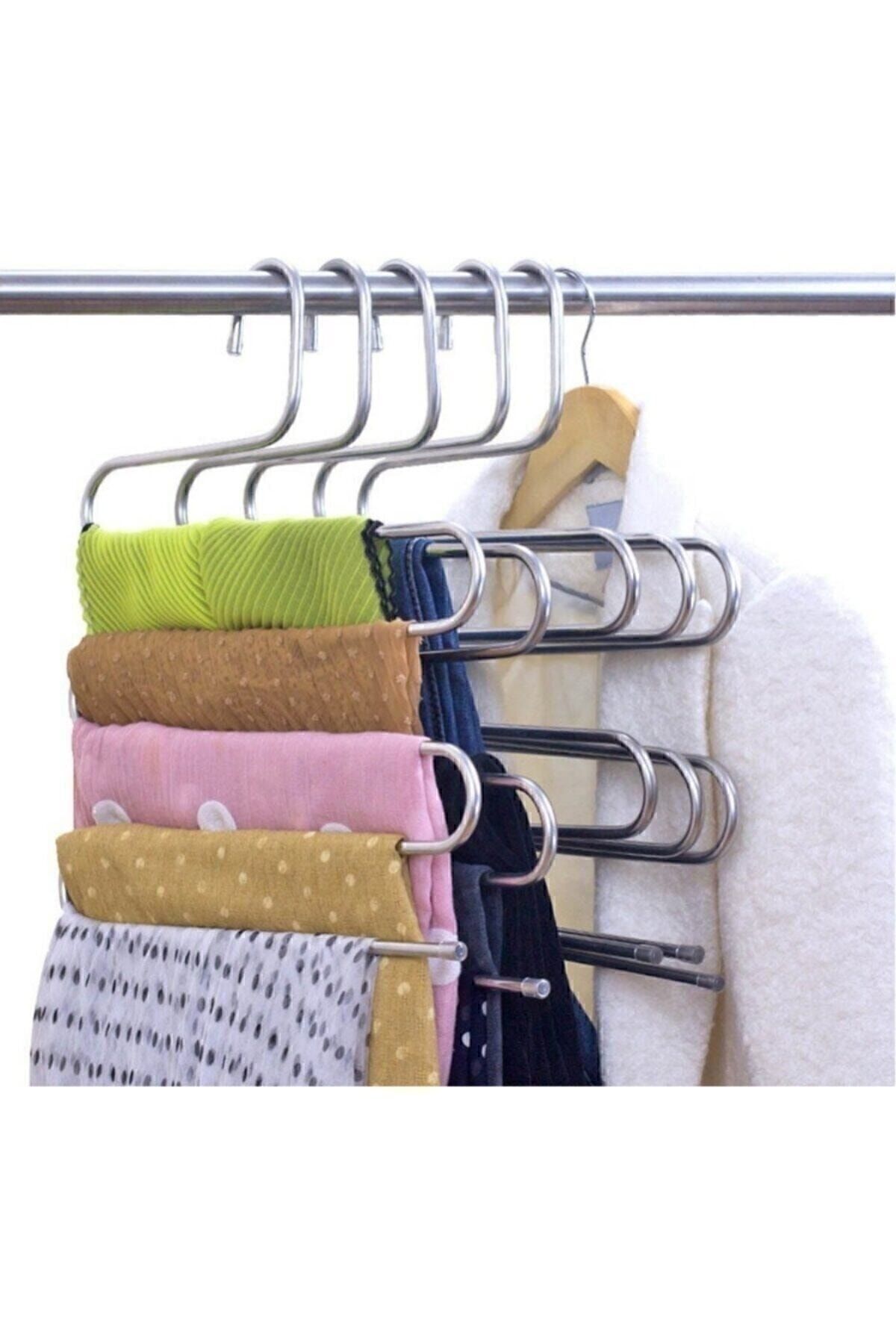 Pantolon Kravat Şal Eşarp Askısı - 1 Adet