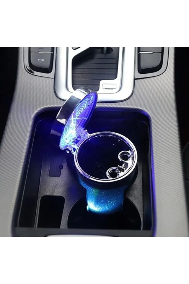 Kıa Stonıc Prestıge 1.4 100 At  Araca Uygun Rgb 7 Renkli LED Işıklı Araç Içi Küllük