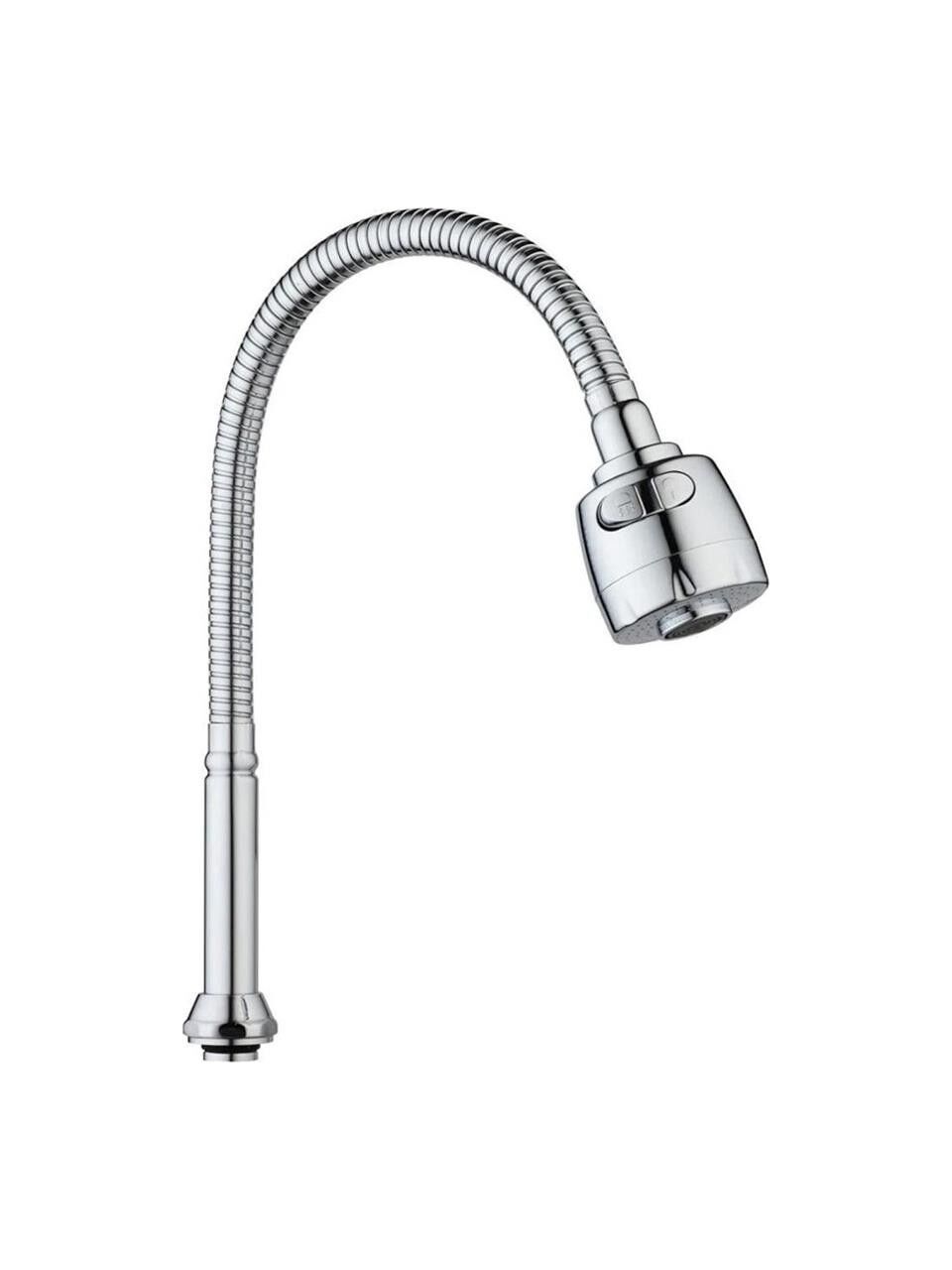 Oynar Baslıklı Spiralli Mutfak Lavabo Başlığı Tazyikli Su Tasarruflu Krom Kubar